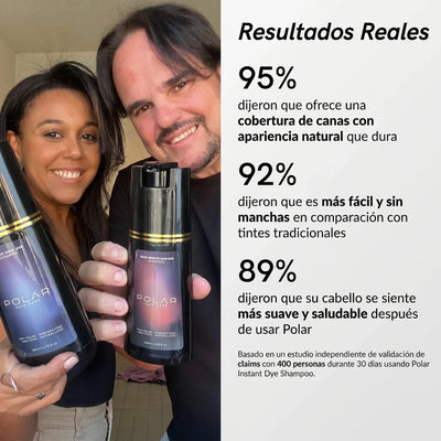 Instant Dye Shampoo - Cubre tus canas en 10 minutos